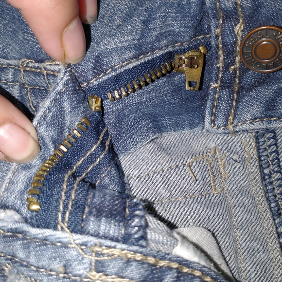 Wet Seal Super low rise jean trousers sz0short - Picture 3 of 6